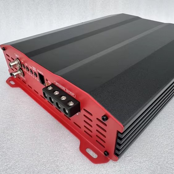 Brazilian Style Amplifier Series LBBR-5000.1D High Fidelity Sound Quality Amplifier 5000Wrms Mono Block Amplifier